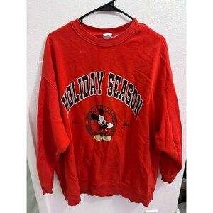 Oversized Mickey holiday sweater